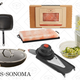 Traditional Nonstick Steel Grill Cookware Set, $60 | Calphalon Elite Nonstick Covered Fry Pan, 12", $60 | Himalayan Salt Plate with Holder, $20 | de Buyer Kobra Adjustable Slicer, $25 | Paderno Spiralizer, 4-Blade, $30